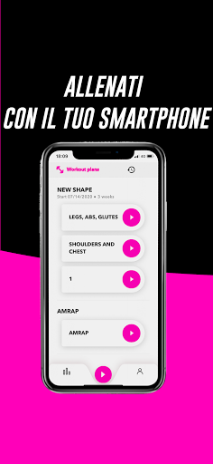 Android application PinkFit - La Tua Coach Greta screenshort