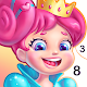 Princess Coloring by Numbers