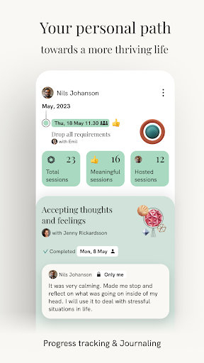 Screenshot of Aware: Mindfulness & Wellbeing