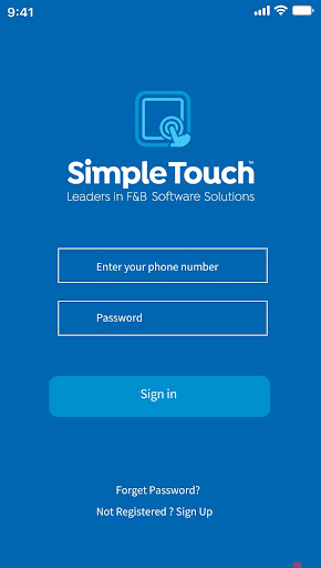 Android application Simple Touch screenshort