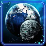 Cover Image of Tải xuống Earth and Moon Live Wallpaper  APK