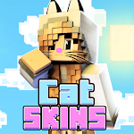 Cover Image of Download Cat Girl Skins - Skins with Ea  APK