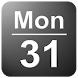 ステータスバーの日付 - Androidアプリ