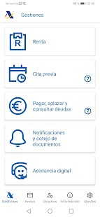 Agencia Tributaria Screenshot