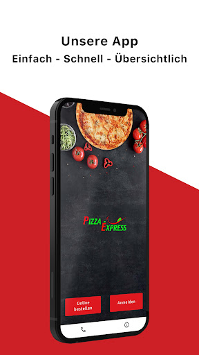 Android application Pizza Express Wolfen screenshort