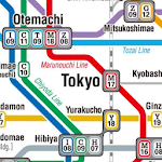 Cover Image of ดาวน์โหลด Tokyo Metro Map (Offline)  APK