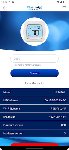 BlueLink Solo Screen 3