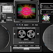 GVC 7090 GL folder player VU-meter visualization