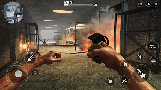 WWII Shooter: 銃撃ゲーム 人気 銃撃戦