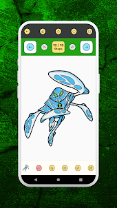 Mod Ben Aliens Omnitrix Draw