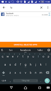 Quick Uninstaller Tangkapan layar