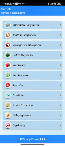 CUPS Mobile Online Screen 2