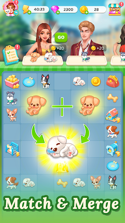Game screenshot Love Matters: Merge Game Story hack