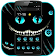 Dark Evil Smile Cat Theme icon