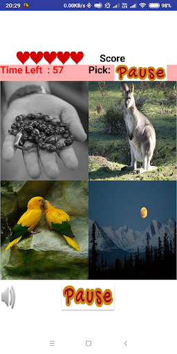 Four Picture One Word Screen 3
