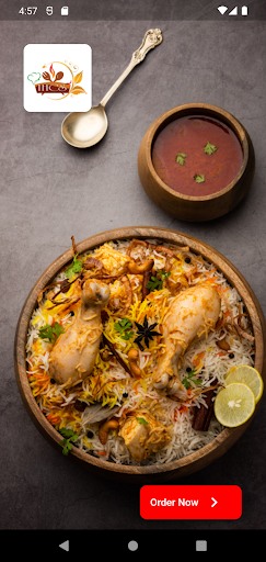 Android application Innovative Restaurant screenshort