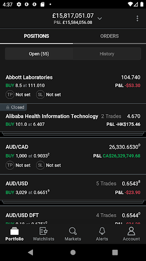 WHS - Trading Screen 2