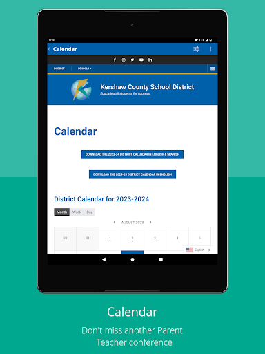 Android application Kershaw County School District screenshort