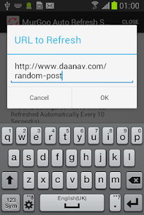 Auto Refresh Web Page Utility Screenshot