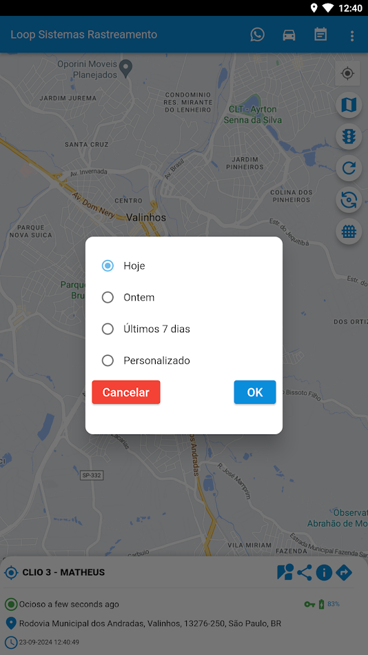 #4. Loop Service Rastreador (Android) Ved: Loop Sistemas