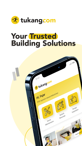 Android application Tukang.com screenshort