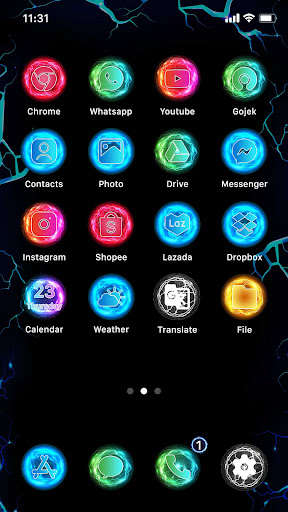 Wow Plasma Theme - Icon Pack Screen 2