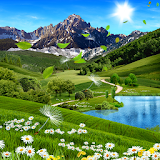 Summer Landscape Wallpaper icon