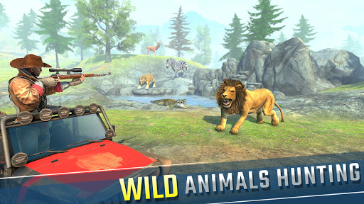 Wild Animal Hunting Games FPS Screen 2