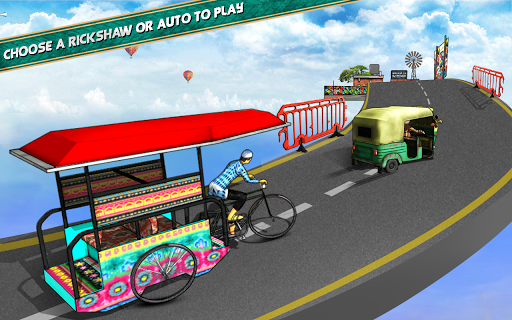 Bicycle Rickshaw Simulator 2019 : Taxi Game 3.8 APK screenshots 8
