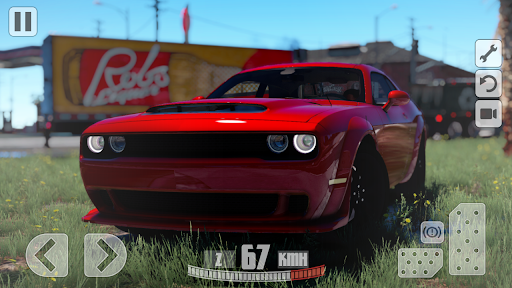 Simulator Dodge Demon ParkingAPK (Mod Unlimited Money) latest version screenshots 1