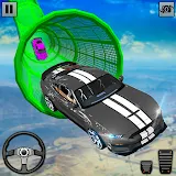 Crazy Car Stunt game mega ramp icon