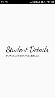 Student Details screenshot 1
