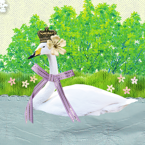 Swan Collage Theme +HOME logo