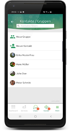 GeoBox-Messenger Screen 3
