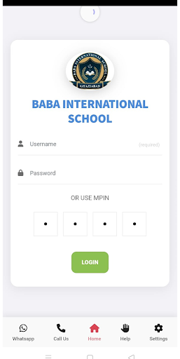 Baba International School Screen 2