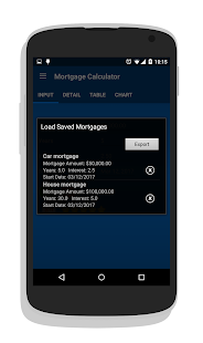 Mortgage Calculator Screenshot
