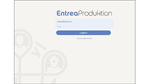 Entrea Produktion Screen 3