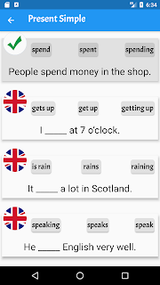 English grammar exercise