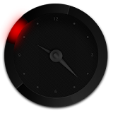Ultra - analog clock widget icon