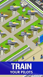 Idle Air Force Base Mod Apk v2.1.1 (Infinite Money) For Android 2