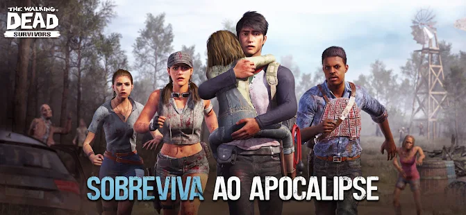 The Walking Dead Survivors v5.0.4 Apk Mod Dinheiro Infinito 2023