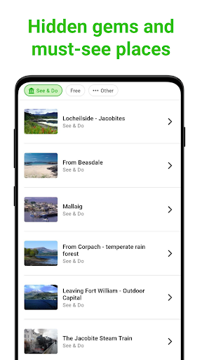 Fort William SmartGuide Screen 3