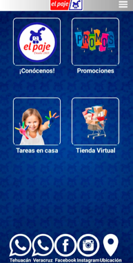 Android application El Paje screenshort