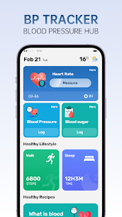 BP Tracker: Blood Pressure Hub MOD APK (Premium Unlocked) 1
