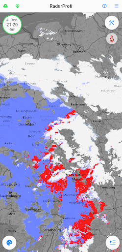 Android application RadarProfi 4K: Rain Radar App screenshort