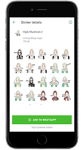 Sticker Hijab Muslimah for WA 1.1 APK + Mod (Free purchase) for Android