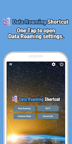 Data Roaming settings shortcut 1.0 APK + Мод (Unlimited money) за Android