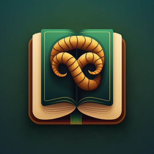 Bookworm logo