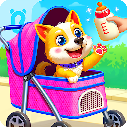 Уход за щенком Малышки Панды Mod Apk