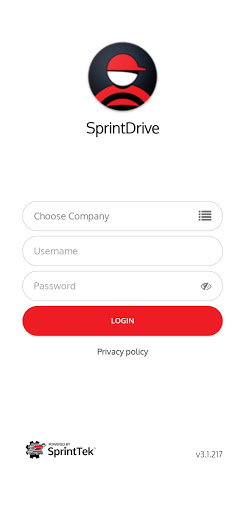 Android application SprintDrive screenshort